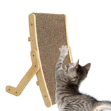 Maxbell Cat Scratcher Crafts Decorative Cat Scratch Pad for Indoor Cats Kitty Kitten S