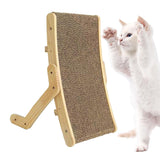 Maxbell Cat Scratcher Crafts Decorative Cat Scratch Pad for Indoor Cats Kitty Kitten L