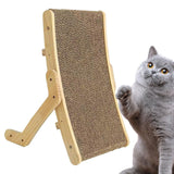 Maxbell Cat Scratcher Crafts Decorative Cat Scratch Pad for Indoor Cats Kitty Kitten L