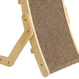 Maxbell Cat Scratcher Crafts Decorative Cat Scratch Pad for Indoor Cats Kitty Kitten L