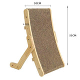 Maxbell Cat Scratcher Crafts Decorative Cat Scratch Pad for Indoor Cats Kitty Kitten L