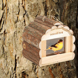 Maxbell Wooden Birdhouse Mating Box Bird Cage for Canary Small Medium Birds Cockatoo S