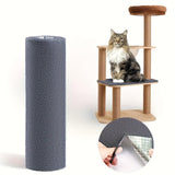 Maxbell Cat Scratching Mat Trimmable DIY Cat Scratching Pad for Furniture Protection M dark grey