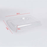 Maxbell Seed Sprouter Tray Versatile Cat Grass Planter Tray for Home Garden Planting Clear Insulation Lid