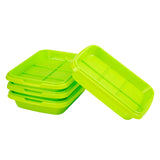 Maxbell Seed Sprouter Tray Versatile Cat Grass Planter Tray for Home Garden Planting Green Tray Deepened