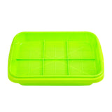 Maxbell Seed Sprouter Tray Versatile Cat Grass Planter Tray for Home Garden Planting Green Tray Deepened