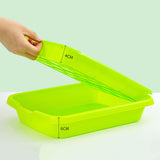 Maxbell Seed Sprouter Tray Versatile Cat Grass Planter Tray for Home Garden Planting Green Tray Deepened