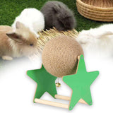 Maxbell Cat Scratcher Toy Versatile Rotatable Ball for Indoor Kitties to Grind Claws Medium