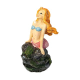 Maxbell Mermaid Figurine Underwater Aquarium Decor Accessories Hideout Mermaid Decor style A