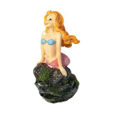 Maxbell Mermaid Figurine Underwater Aquarium Decor Accessories Hideout Mermaid Decor style A