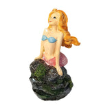 Maxbell Mermaid Figurine Underwater Aquarium Decor Accessories Hideout Mermaid Decor style A