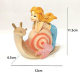 Maxbell Mermaid Figurine Underwater Aquarium Decor Accessories Hideout Mermaid Decor style B