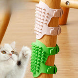 Maxbell 2Pcs Pet Silicone Brush Cat Brush for Shedding for Long and Short Hair Puppy white