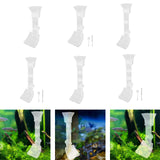 Maxbell Shrimp Feeding Dish Sturdy Aquarium Fish Feeder Tube for Spiders Fish Shrimp 17cm