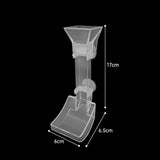 Maxbell Shrimp Feeding Dish Sturdy Aquarium Fish Feeder Tube for Spiders Fish Shrimp 17cm