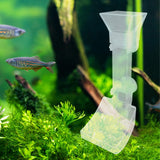 Maxbell Shrimp Feeding Dish Sturdy Aquarium Fish Feeder Tube for Spiders Fish Shrimp 17cm brush spoon