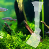 Maxbell Shrimp Feeding Dish Sturdy Aquarium Fish Feeder Tube for Spiders Fish Shrimp 28cm