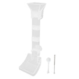 Maxbell Shrimp Feeding Dish Sturdy Aquarium Fish Feeder Tube for Spiders Fish Shrimp 38cm brush spoon