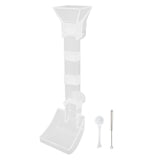 Maxbell Shrimp Feeding Dish Sturdy Aquarium Fish Feeder Tube for Spiders Fish Shrimp 38cm brush spoon