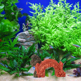 Maxbell Fish Tank Bridge Scenery Fish Tank Decor Crafts Figurine Aquarium Decoration