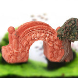 Maxbell Fish Tank Bridge Scenery Fish Tank Decor Crafts Figurine Aquarium Decoration