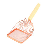 Maxbell Cat Scoop Wood Handle Scoop for Rabbits Aquarium Kitty