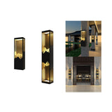 Maxbell Outdoor Wall Light Porch Sconces Exterior Light Fixture for Yard Patio Villa 65cm