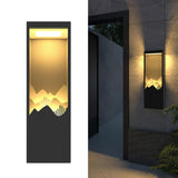 Maxbell Outdoor Wall Light Porch Sconces Exterior Light Fixture for Yard Patio Villa 65cm