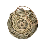 Maxbell Hand Woven Bird Nest Sturdy Hanging Grass Bird House for Outside Home Indoor 12x12cm