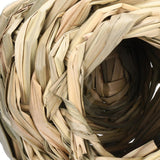 Maxbell Hand Woven Bird Nest Sturdy Hanging Grass Bird House for Outside Home Indoor 14x14cm