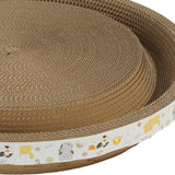Maxbell Cardboard Cat Scratcher Bed Lounge Corrugated Scratching Board Sleeping Play L