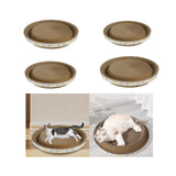 Maxbell Cardboard Cat Scratcher Bed Lounge Corrugated Scratching Board Sleeping Play L
