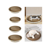 Maxbell Cardboard Cat Scratcher Bed Lounge Corrugated Scratching Board Sleeping Play L