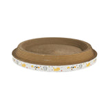 Maxbell Cardboard Cat Scratcher Bed Lounge Corrugated Scratching Board Sleeping Play L