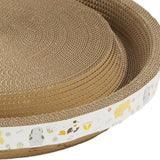 Maxbell Cardboard Cat Scratcher Bed Lounge Corrugated Scratching Board Sleeping Play S