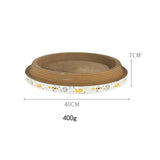 Maxbell Cardboard Cat Scratcher Bed Lounge Corrugated Scratching Board Sleeping Play S
