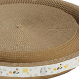 Maxbell Cardboard Cat Scratcher Bed Lounge Corrugated Scratching Board Sleeping Play M
