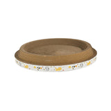 Maxbell Cardboard Cat Scratcher Bed Lounge Corrugated Scratching Board Sleeping Play M