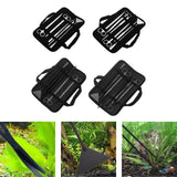 Maxbell Aquascaping Tools Kit Replacement Portable Aquariums Glass Scraper Equipment 5pcs Silver