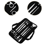 Maxbell Aquascaping Tools Kit Replacement Portable Aquariums Glass Scraper Equipment 6pcs Silver