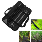 Maxbell Aquascaping Tools Kit Replacement Portable Aquariums Glass Scraper Equipment 5pcs Black