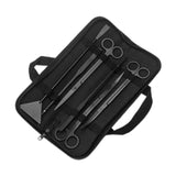Maxbell Aquascaping Tools Kit Replacement Portable Aquariums Glass Scraper Equipment 6pcs Black