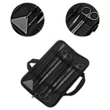 Maxbell Aquascaping Tools Kit Replacement Portable Aquariums Glass Scraper Equipment 6pcs Black
