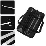 Maxbell Aquascaping Tools Kit Replacement Portable Aquariums Glass Scraper Equipment 6pcs Black