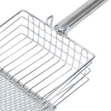 Maxbell Cat Litter Scoop Metal Pet Sand Waste Scooper for Rabbits Kittens Sand Waste Silver