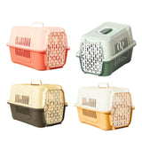 Maxbell Pet Travel Carrier Transport Box Carrying Cat Kennel for Cats Rabbits Kitten Pink