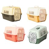 Maxbell Pet Travel Carrier Transport Box Carrying Cat Kennel for Cats Rabbits Kitten Pink