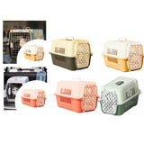 Maxbell Pet Travel Carrier Transport Box Carrying Cat Kennel for Cats Rabbits Kitten Pink