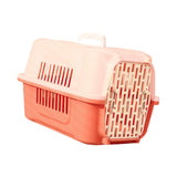 Maxbell Pet Travel Carrier Transport Box Carrying Cat Kennel for Cats Rabbits Kitten Pink