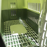 Maxbell Pet Travel Carrier Transport Box Carrying Cat Kennel for Cats Rabbits Kitten Green